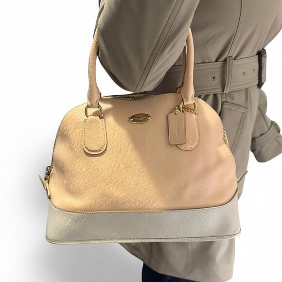 Peach coach leather purse - Picture 2 of 6